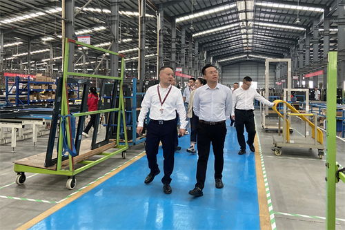 摩根集团领导一行莅临轩尼斯门窗参观交流，共话技术创新合作